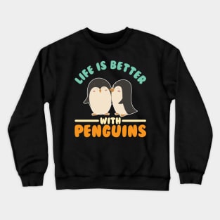 Penguin Animal Zookeeper Crewneck Sweatshirt